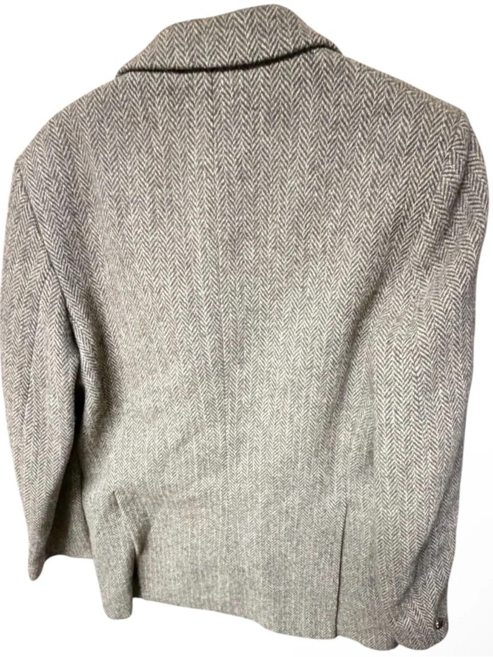 Harris Tweed Scottish handwoven wool Men's vintage blazer‎ made in Britain 40